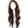 DSC05768-d front lace human wig - 24" medium brown.