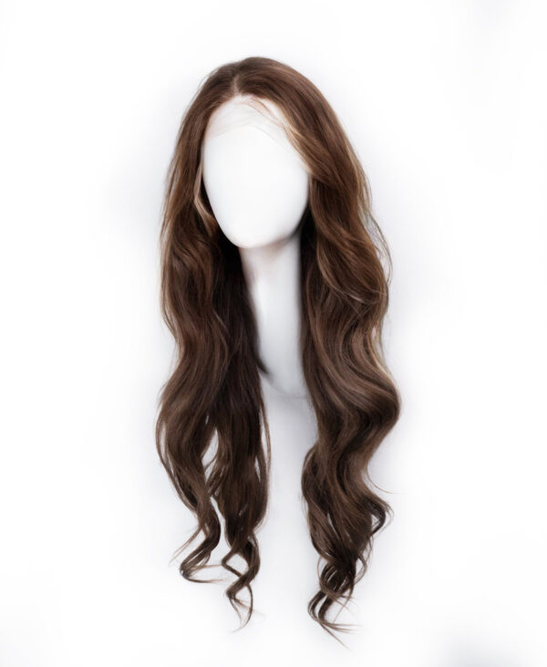 DSC05768-d front lace human wig - 24" medium brown.