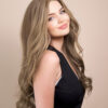 front lace human wig - 20" ash blonde.
