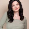 DSC06736-a front lace human wig - 14" natural black.