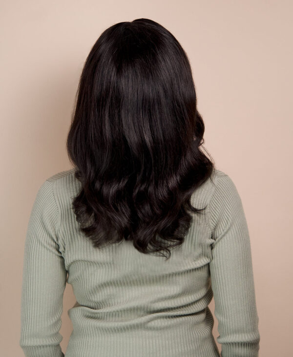 DSC06753-b front lace human wig - 14" natural black.