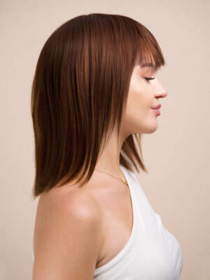 DSC06938-b bob wig with fringe - 10" medium brown.