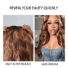 FN_bf14325c-3a1a-44f4-be62-aa592e95de16 Glueless Wig Ginger Color Wig 13x4 Lace Body Wave Human Hair 180% Density Wig - 13x4 Lace / 180% / 28 inch