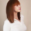 IMG_0982 vegan fiber long bob with bangs wig 12" copper melt.