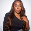 IMG_2262-b front lace human wig - 24" medium brown.