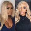 Extra 70% Off Sunber Layered Cut Dusty Blonde Body Wave Pre-Everything 13X4 Frontal Human Hair Wigs - 24