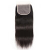 Sunber 1 Pc Straight 5X5 Transparent Lace Closure Hair Extension 8-18 inch 100% Human Hair HD Closure - 18