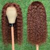 BOGO Sunber Reddish Brown Wet And Wavy 13*4 Lace Front Wigs Water Wave Pre-Plucked Human Hair Wigs - 22 / 13*4 Lace Frontal