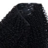 SunberkinkycurlyhairExtensions01 Sunber Clip in Hair Extensions 9pcs No Lace Kinky Curly Human Hair For Women - 24(Pack of 9)