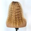 #5/27 Ombre Color Bob Wigs Curly HD Lace Front Human Hair Wig - 13x4 Lace / 10 inch