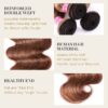 Sunber Ombre Blonde Highlight Body Wave 3 Bundles Human Hair Weave Extensions - 26 26 26