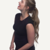 ponytail - #10 ash blonde. - 20 inches