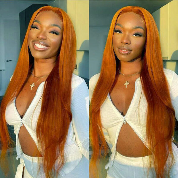 alibonnie-ginger-orange-color-straight-transparent-lace-front-wig-natural-hairline-with-baby-hair-180-density-449209_800x_f2ae7d1f-dfa0-4c57-927d-1ec029644db3 Ginger Orange Color Straight Wig 13x4 Transparent HD Lace Front Wigs 180% Density - 4x4 Lace / Yes(+) / 18inch
