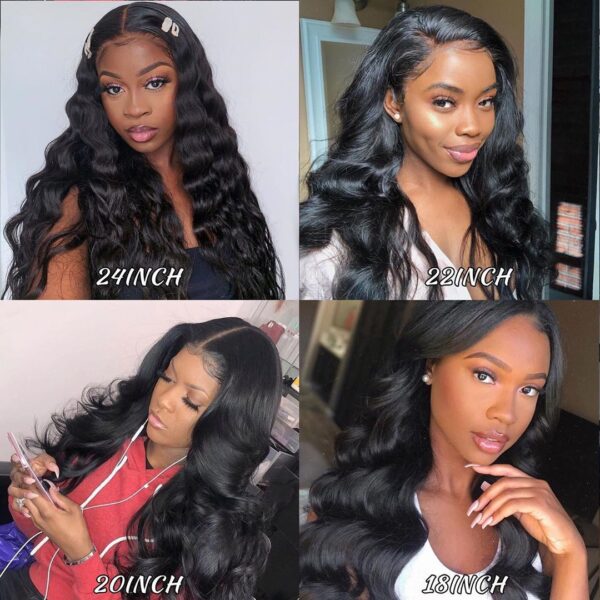alipearl_hair_82729811_208230763650731_3294859189552489631_n_6d985acd-0c1a-46de-875f-d3a736bd1e24 Sunber Natural Black Body Wave Straight 4 Bundles Human Hair Weave - 12 12 12 12 / Straight