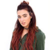 bundle-girls-130-1 half up/half down #130 copper. - 20"