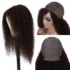 ec0957d1-9051-4ba9-83f6-2dd0f1f71d99 Clearance Sale Sunber Dark Brown Color Kinky Curly Glueless Wigs Human Hair Wigs 180% Density Flash Sale - 26