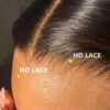 Sunber Kinky Straight Glueless Wig Invisible 5*5 HD Lace Wig Human Hair - 24 /  Kinky Edge 13*4 Lace Frontal