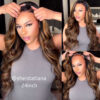 Extra 70% OFF | Sunber Trendiest Highlight Balayage Blonde Human Hair Lace Front Wigs - 18 / 13*4 Lace Front