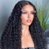 ins-25_64774f2d-dba9-478c-8b3e-02a003c1ba7e Natural Black Curly Wig 4x4/13x4/13x6 Transparent Lace Front Wigs Water Wave Human Hair - 13x4 Lace / NO / 20inch