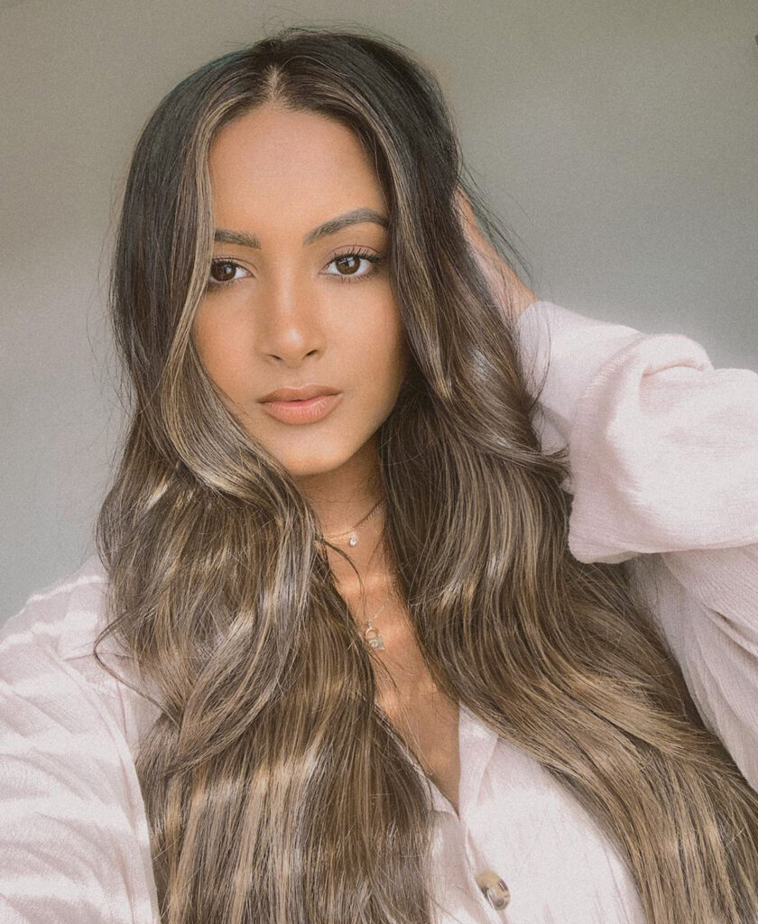 invisible clip-in hair extensions #10 ash blonde. - 16" / Extra Volume