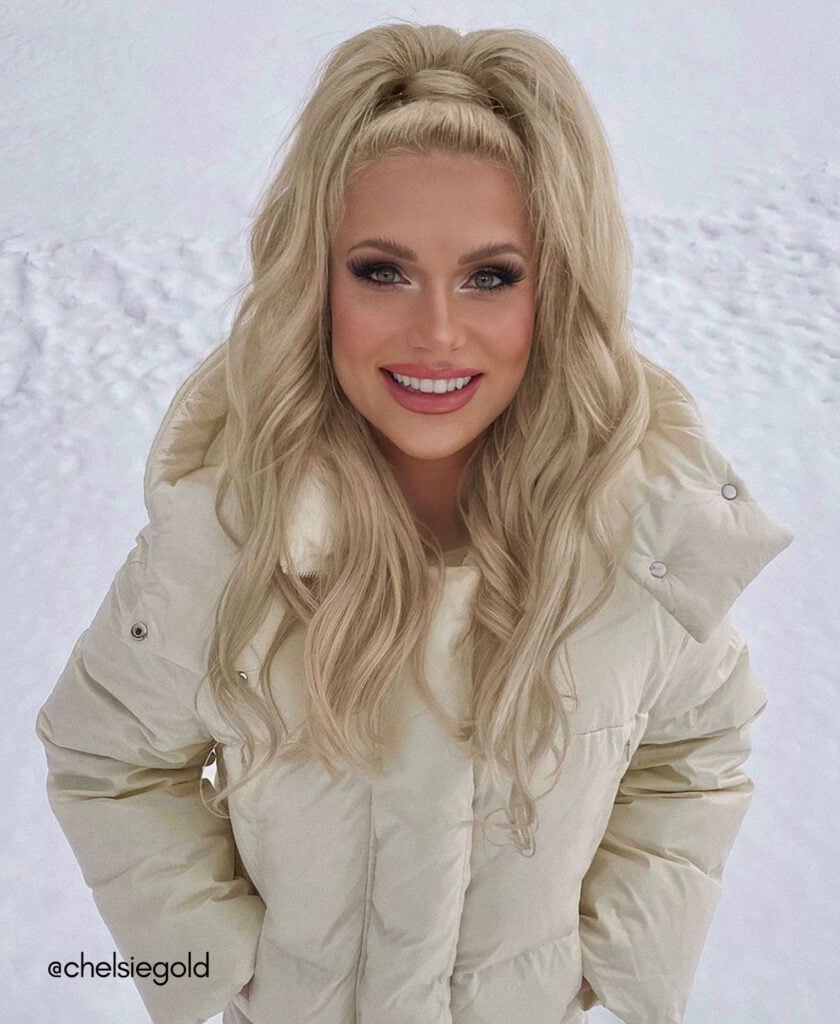 ponytail - #613 light blonde. - 14 inches