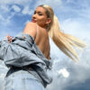 pony-girls-613-2 ponytail - #613 light blonde. - 14 inches