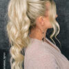 pony-girls-613-c-1 ponytail - #613 light blonde. - 14 inches