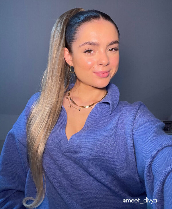 ponytail - #10 ash blonde. - 20 inches