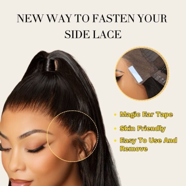 Sunber 5*5 Glueless HD Lace Closure Wig Deep Wave Human Hair Wigs - 28 / 250%