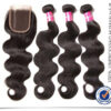 product-image-252120743_grande_4579975e-195e-4525-80e8-e05b7350ff9b Sunber Hair Virgin Malaysian Hair Body Wave 4 Bundles With 4*4 Lace Closure, Tangle Free, No Shedding - 20 22 24 26+20 / Free Part