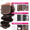 product-image-252120748_grande_4fef94af-0108-410e-b1c1-44f32f141e5a Sunber Hair Virgin Malaysian Hair Body Wave 4 Bundles With 4*4 Lace Closure, Tangle Free, No Shedding - 20 22 24 26+20 / Free Part