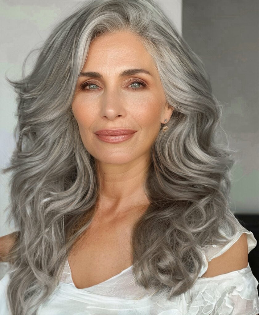 tape-in hair extensions salt & pepper. - 24"/70g / Invisible