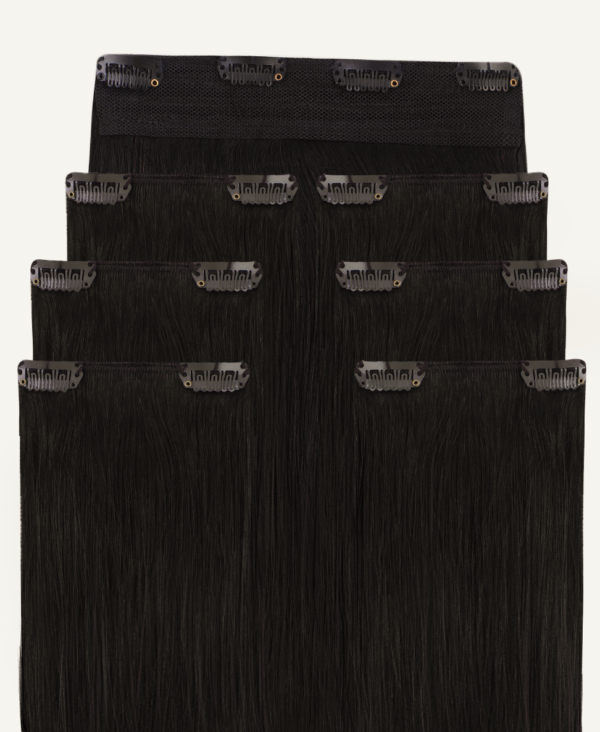 clip-in extensions starter set (#1c).