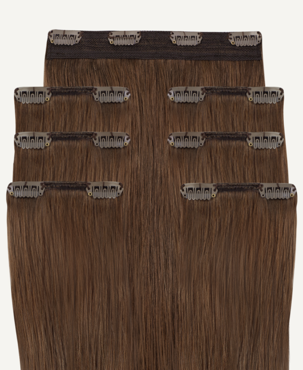 set-6-d clip-in extensions starter set (#6).