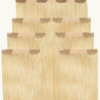 set-613-inv-a-new invisible clip-in hair extensions #613 light blonde. - 16" / Classic