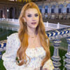 srta_raquel28-3 Invisible clip-in hair extensions #16 strawberry blonde. - 28" / Extra Volume