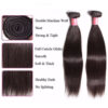 st0008_900433d8-9657-45e9-989c-9140349fa59c Brazilian Straight Hair 4 Bundles with 13*4 Lace Frontal, 8A Grade Sunber Virgin Hair - 10 10 12 12+10 / 13*4 Lace Frontal