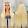 sunberlacefrontwig22_5_0769c0e3-56f5-47ee-ba2e-5935f3f04b78 Sunber 613 Blonde Full Lace Color Wig Pre Plucked Straight Virgin Human Hair Wig 180% Density - 22 / Full Lace-180%