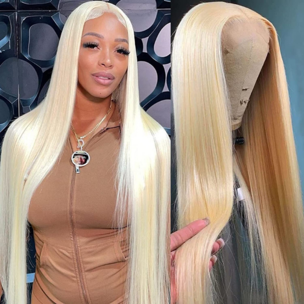 sunberlacefrontwig_10 Sunber 613 Blond 13x4 HD Lace Front Wig Melt All Skin Glueless Human Hair Wigs - 14