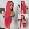 sunberlacewig02_9adaa271-ce09-434b-9eb5-cdb9736c1388 Sunber Straight Ombre Light Pink 13x4 Lace Front Wig With Baby Hair For Women - 18