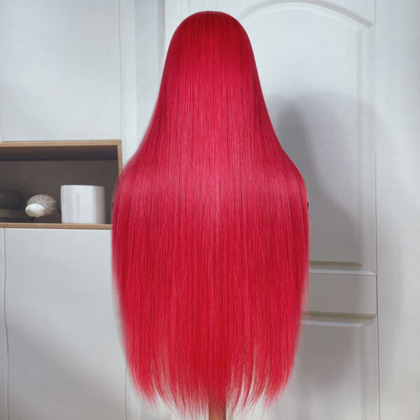 sunberlacewig03_684fe56c-5cc6-496d-a9b5-47b774a16c24 Sunber Straight Ombre Light Pink 13x4 Lace Front Wig With Baby Hair For Women - 18