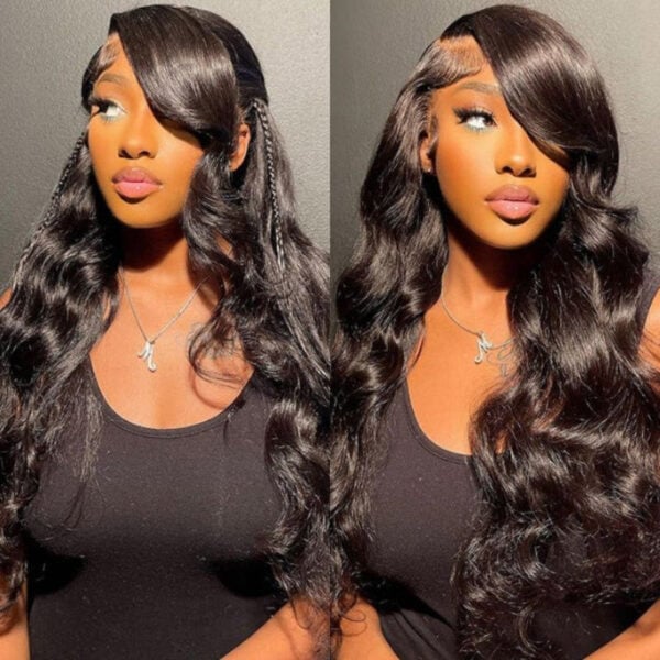 Extra 70% OFF | Sunber Deep Parting 7×5 Bye Bye Knots Pre-Cut Lace Body Wave Wig Human Hair - 20 / 13*6 Pre Everything