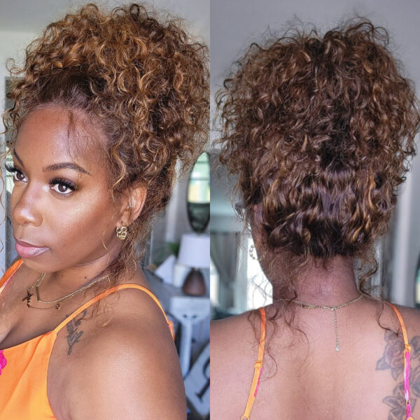 sunberp430wwlacewig_e2b87e61-2cb0-45bb-9010-f8f38e5638c5 Extra 50% Off Sunber Piano Brown Highlight 13 By 4 Pre-Everything Lace Frontal Wigs Water Wave Human Hair - 16 / 13*5*0.5 T Part Lace Front
