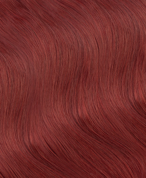 clip-in volumizer #130 copper. - 24" / 1 x Extra-large weft