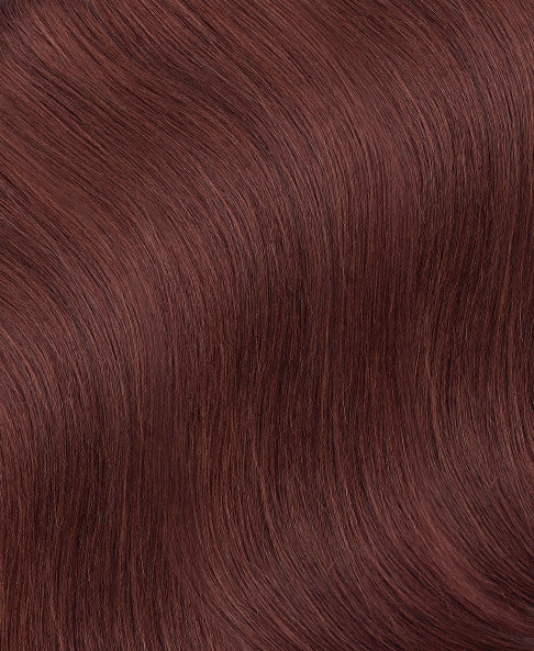 swatches-33_dd139c74-f62d-458b-98f0-1106b5b08b18 clip-in volumizer #33 auburn. - 20" / 1 x Extra-large weft