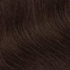 clip-in volumizer #4 medium brown. - 20" / 1 x Extra-large weft