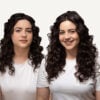 tapel-BA-girls-coco curly tape-in hair extensions #2 chocolate brown. - 14"/50g / Regular