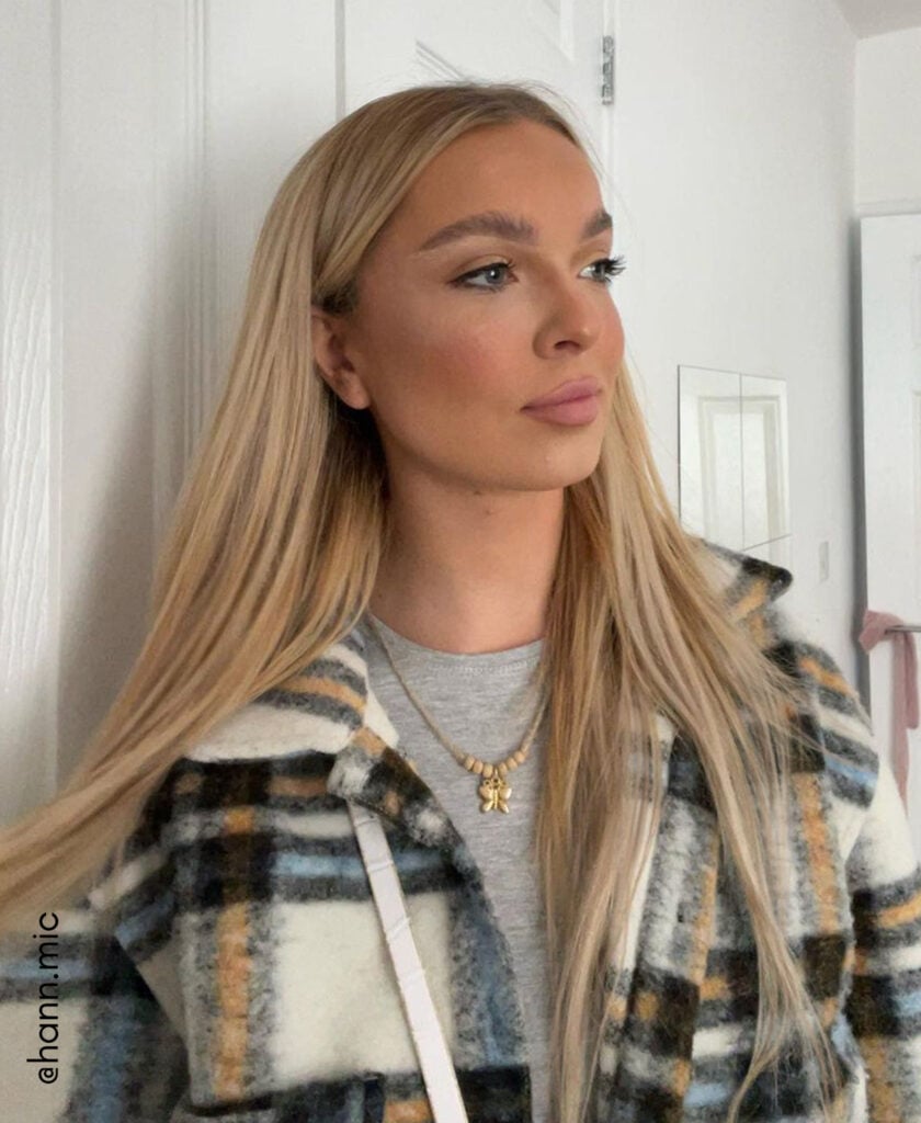 tape-in hair extensions #28 honey blonde. - 28"/70g / Invisible