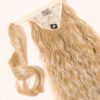 wavy-pony-weft-2 vegan fiber long wavy ponytail - honey blonde 26".