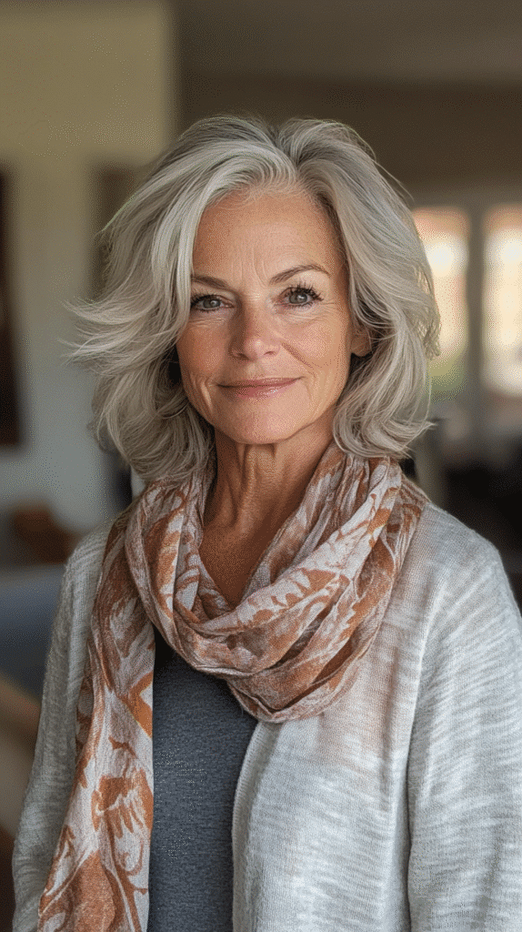 Feathered layers on short hair adding airy texture and movement, ideal for fine or thinning hair.